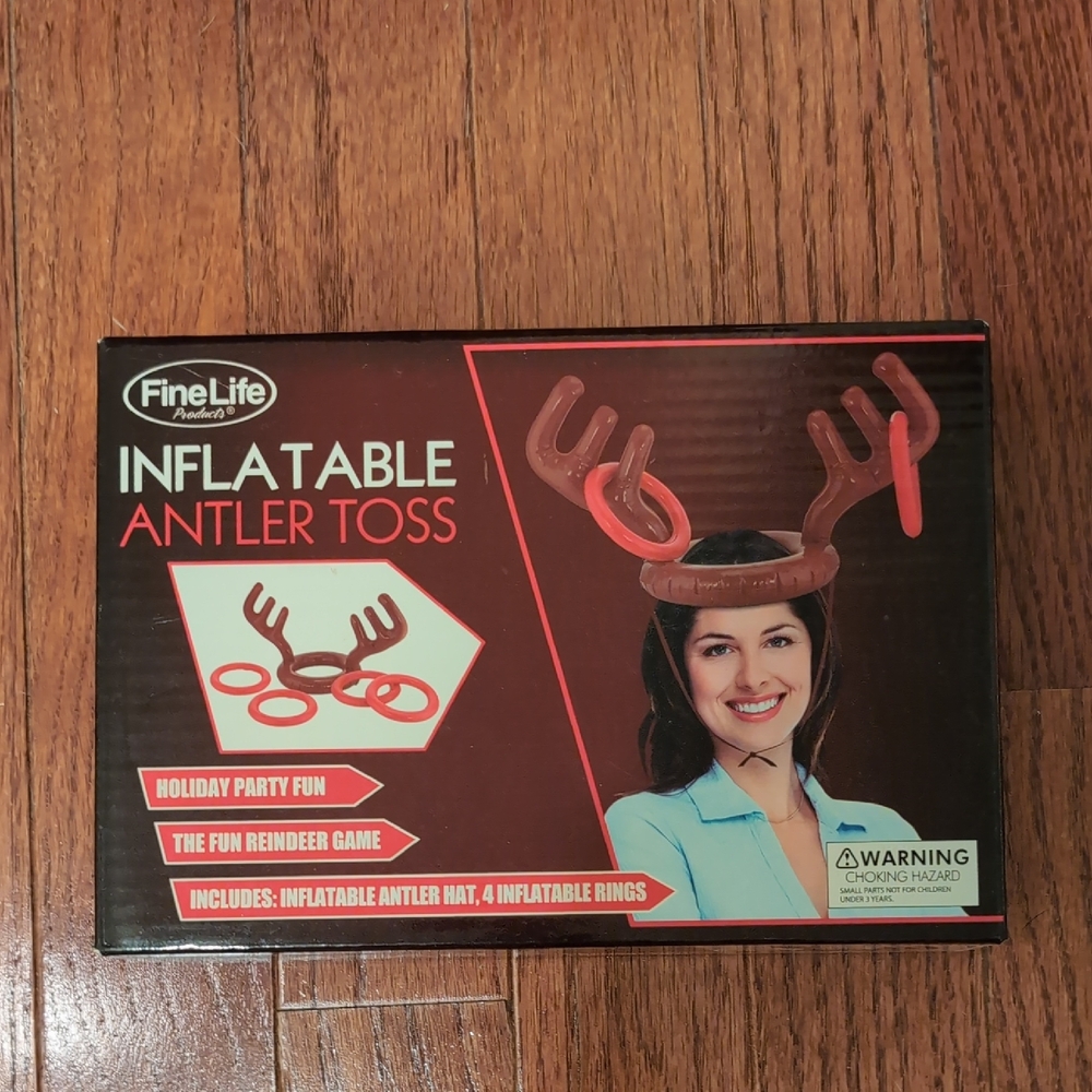 FineLife Inflatable Antler Toss Game New